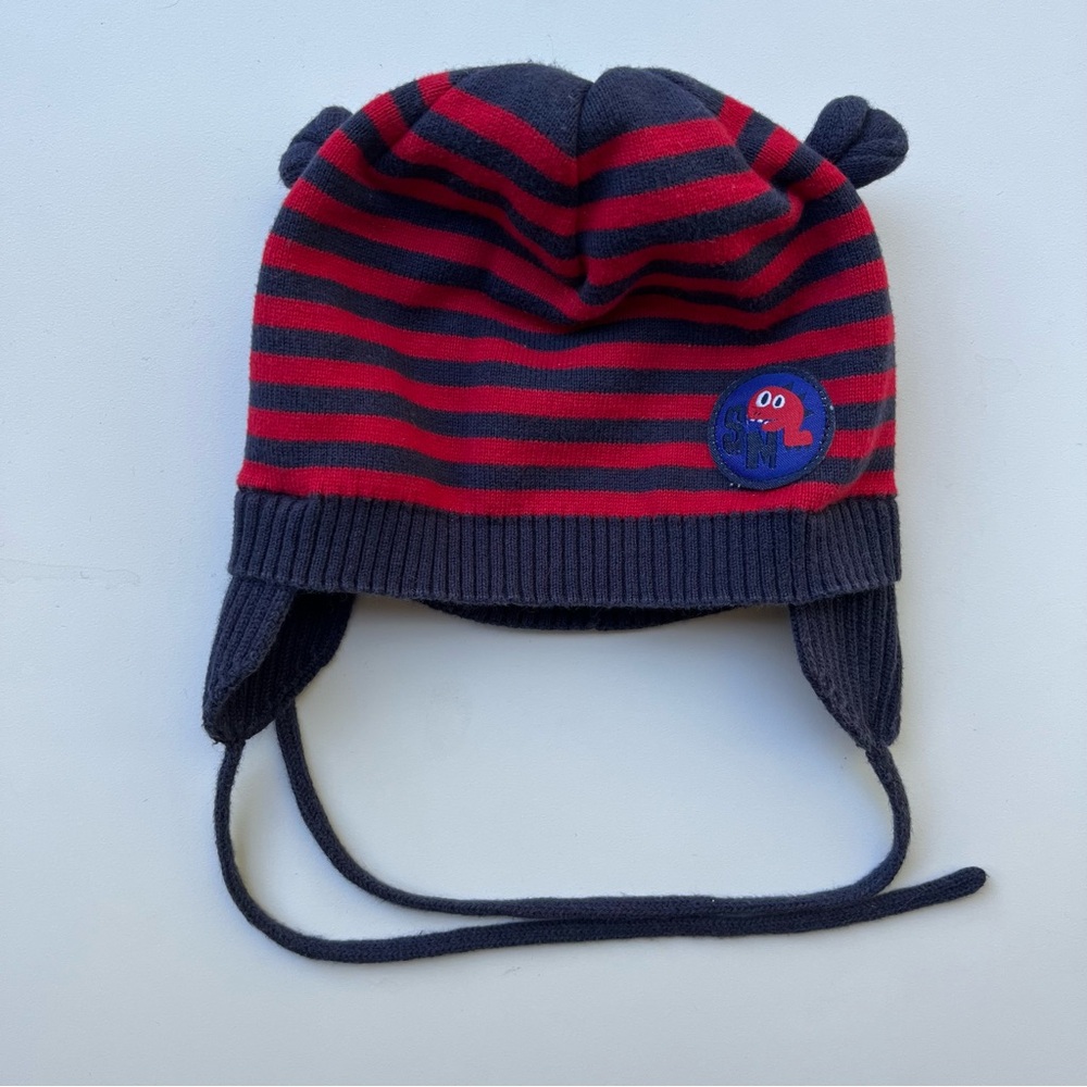 2/$10 SOURIS MINI Toddler boy fall hat sz L